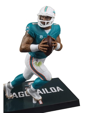 Estatua NFL: Dolphins Tua Tagovailoa collectors Mcfarlane