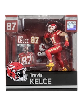 Estatua NFL Chiefs Travis Kelce collectors Mcfarlane