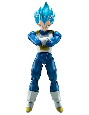 Figura De Colección Artículada Dragon Ball Super Super Saiyan Vegeta S.H. Figuarts