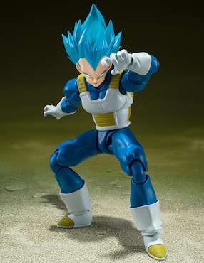 Figura de colección articulada Dragon Ball Super Super Saiyan Vegeta especial S.H. Figuarts