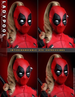 Figura de colección artículada Deadpool & Wolverine Ladypool Hot Toys