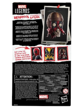 Figura de colección articulada Deadpool & Wolverine Logan Wolverine Marvel Legends