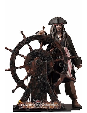 Figura De Colección Articulada Piratas Del Caribe Jack Sparrow Hot Toys