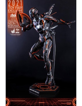 Figura de colección articulada Marvel Avengers Infiny War Iron Man especial Hot Toys con luz