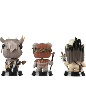 Funko Pop Pop! Star Wars Teebo, Chief, Chirpa y Logray