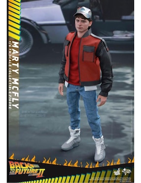 Figura de colección articulada Back to the Future II Marty Mcfly collectors Hot Toys