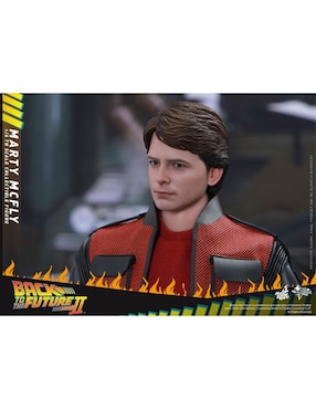 Figura de colección articulada Back to the Future II Marty Mcfly collectors Hot Toys
