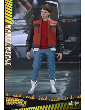Figura de colección articulada Back to the Future II Marty Mcfly collectors Hot Toys