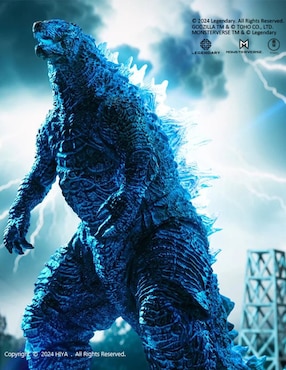 Figura de acción articulada Godzilla vs Kong: The New Empire Godzilla deluxe Hiya Toys