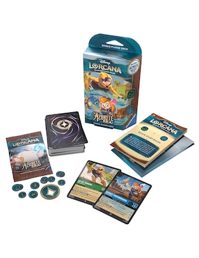 Cartas Azurite Sea estrategia Disney Lorcana Trading Card Game Ravensburger