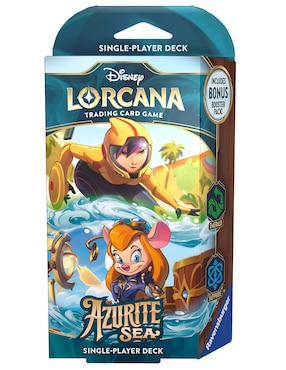 Cartas Azurite Sea estrategia Disney Lorcana Trading Card Game Ravensburger