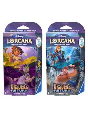Cartas Ursula's Return estrategia Disney Lorcana Trading Card Game Ravensburger