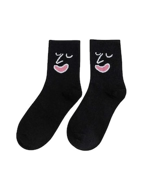 Calcetín Aerox EmojiBlack unisex