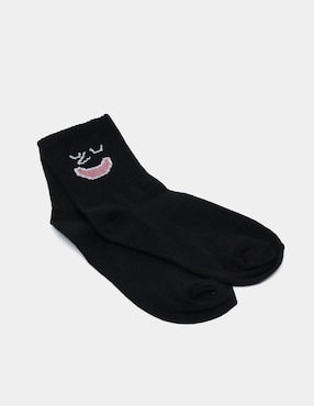 Calcetín Aerox EmojiBlack unisex