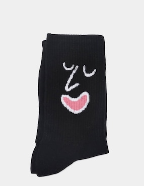 Calcetín Aerox EmojiBlack unisex