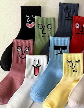 Calcetín Aerox EmojiPink unisex