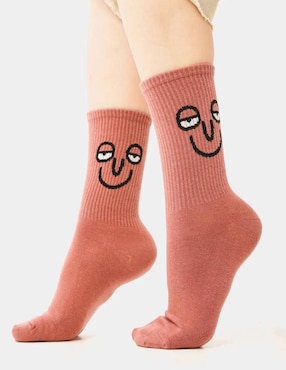 Calcetín Aerox EmojiPink unisex