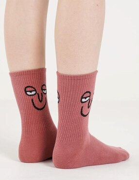 Calcetín Aerox EmojiPink unisex