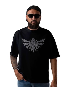 Playera Nintendo cuello redondo para hombre