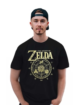 Playera Nintendo zelda cuello redondo para hombre