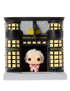 Funko Bitty Pop! Towns Wizarding World Garrick Ollivander and Ollivanders Wand Shop