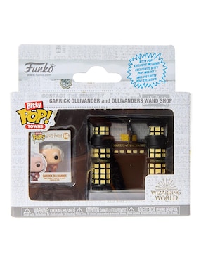 Funko Bitty Pop! Towns Wizarding World Garrick Ollivander and Ollivanders Wand Shop