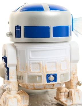 Funko POP! Deluxe Star Wars R2-D2 And Princess Leia Hologram cabeza oscilante