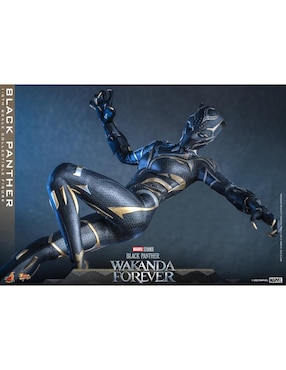 Figura de colección articulada Black Panther: Wakanda Forever Black Panther collectors Hot Toys