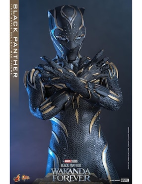 Figura de colección articulada Black Panther: Wakanda Forever Black Panther collectors Hot Toys