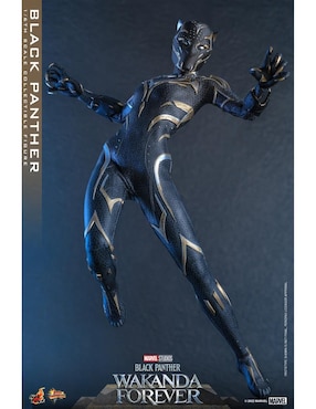 Figura de colección articulada Black Panther: Wakanda Forever Black Panther collectors Hot Toys