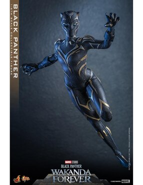 Figura de colección articulada Black Panther: Wakanda Forever Black Panther collectors Hot Toys