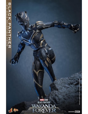 Figura de colección articulada Black Panther: Wakanda Forever Black Panther collectors Hot Toys
