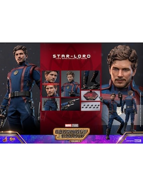 Figura de colección articulada Guardians of the Galaxy Vol. 3 Star-Lord collectors Hot Toys