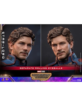 Figura de colección articulada Guardians of the Galaxy Vol. 3 Star-Lord collectors Hot Toys