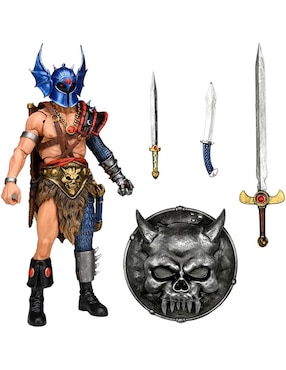 Figura de colección articulada Dungeons & Dragons Warduke deluxe Neca