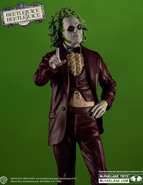 Estatua Beetlejuice Beetlejuice Beetlejuice collectors Mcfarlane