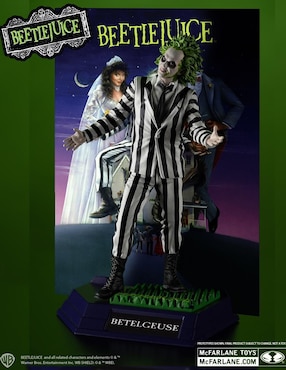 Estatua Beetlejuice collectors Mcfarlane