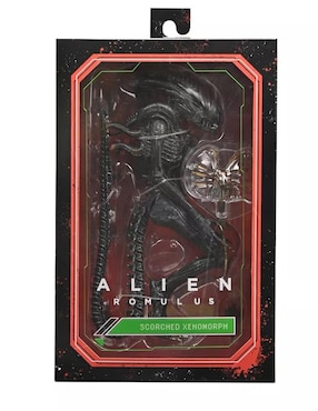 Figura de colección articulada Alien Romulus Scorched Xenomorph ultimate Neca