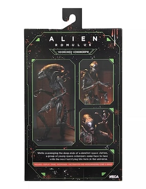 Figura de colección articulada Alien Romulus Scorched Xenomorph ultimate Neca