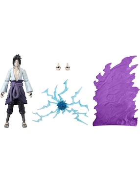 Figura de colección articulada Naruto Shippuden Sasuke Uchiha Bandai