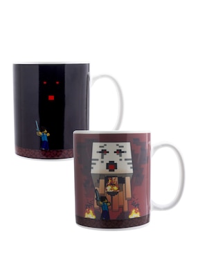 Taza infantil Minecraft Steve