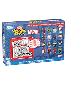 Funko Bitty POP! Marvel Venom, Anti Venom, She Venom y Spider-Man