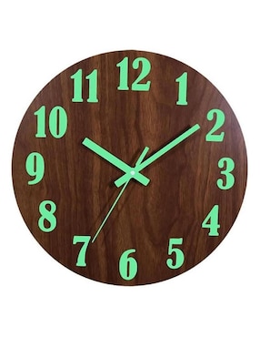 Reloj de pared Ventdepot de madera