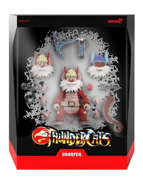 Figura de colección articulada Thundercats Snarfer collectors Super 7