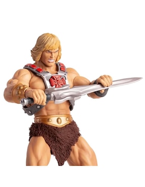 Figura de colección articulada Masters of the Universe He-Man deluxe Mondo