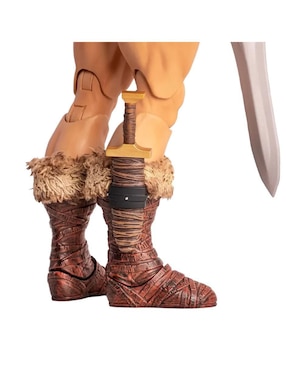 Figura de colección articulada Masters of the Universe He-Man deluxe Mondo