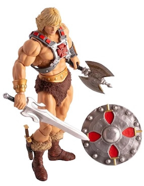Figura de colección articulada Masters of the Universe He-Man deluxe Mondo