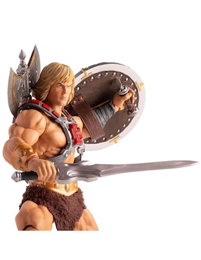 Figura de colección articulada Masters of the Universe He-Man deluxe Mondo