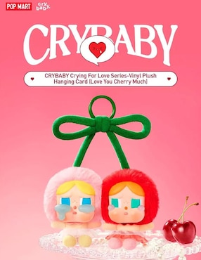 Figura coleccionable Cry Babies Baby y Crying for love limitada Pop Mart