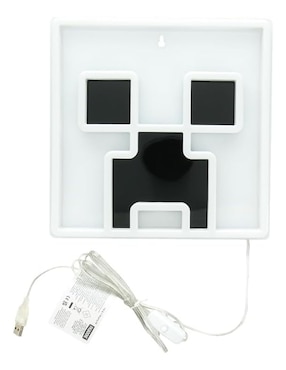 Lampara de pared LED Minecraft
